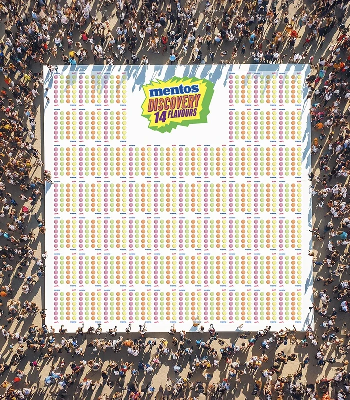Doe mee aan het Mentos Wereldrecord Twister op Pinkpop!